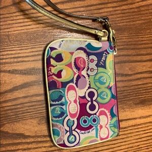 Coach wristlet